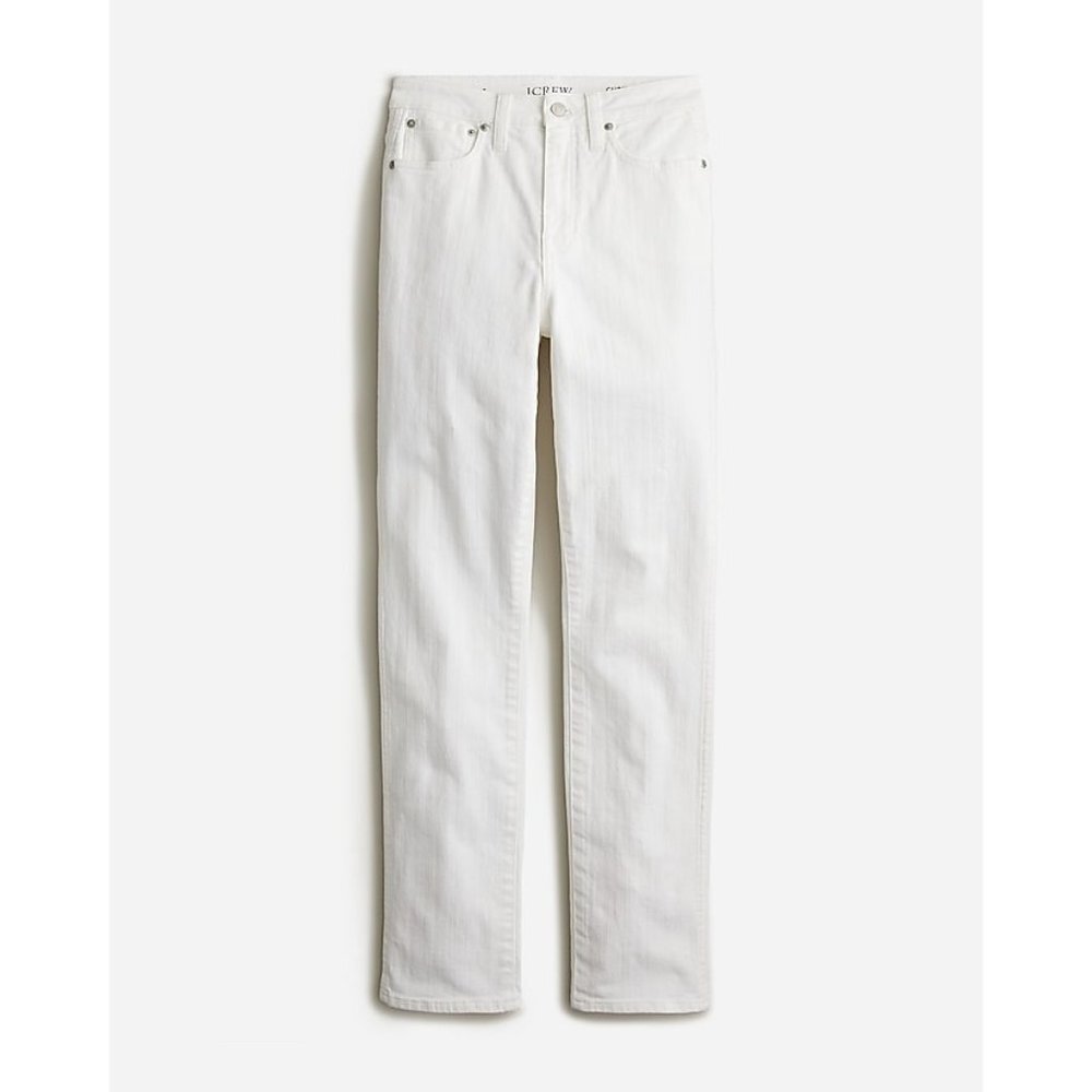 J Crew Curvy vintage slim-straight jean in white wash BP494 Size 32